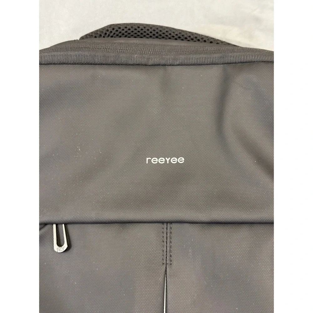 ReeYee Expandable 25L-40L Travel Backpack Black Laptop Bag Business Commute